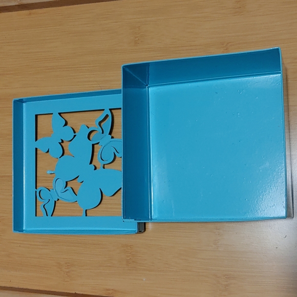 Bouclair Metal Storage Box - Picture 3 of 4